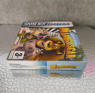 Madagascar GBA Nintendo