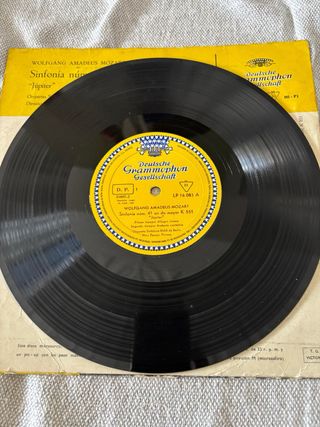 Vinilo Mozart Sinfonía 41 Júpiter K 551
