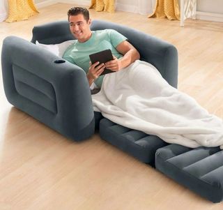 Sillón cama inflable