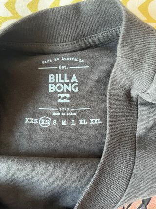 Camiseta Billabong manga larga negra Talla XS