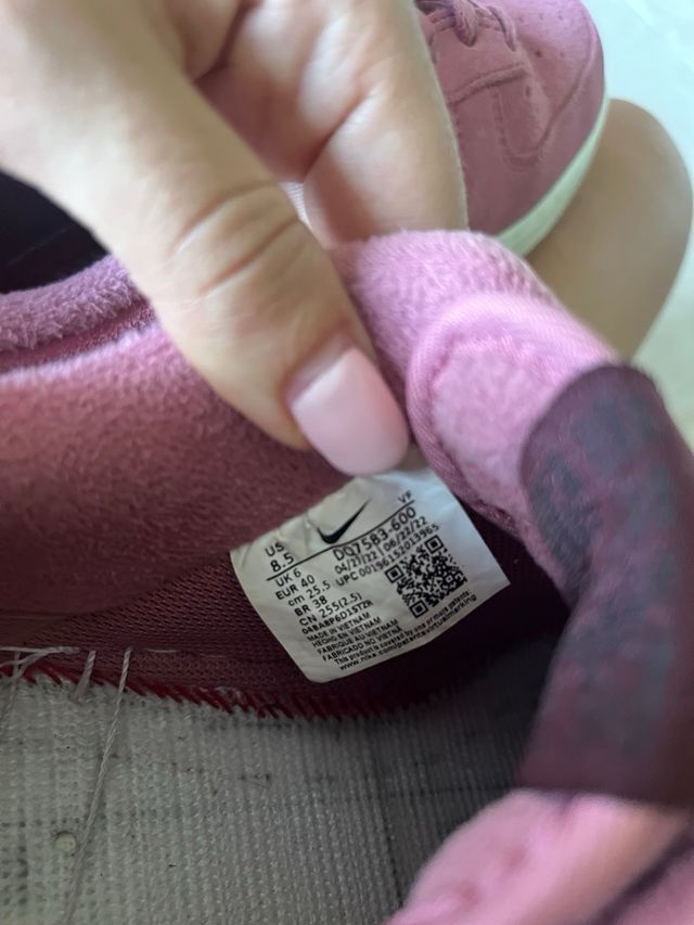 Nike Air Force 1 Rosa Fuerte