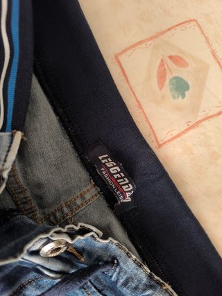 Pantalones vaqueros cortos azules