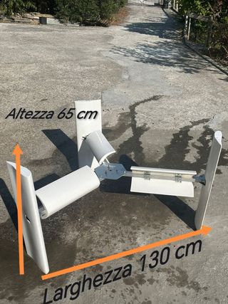 Pale per turbina eolica orizzontale