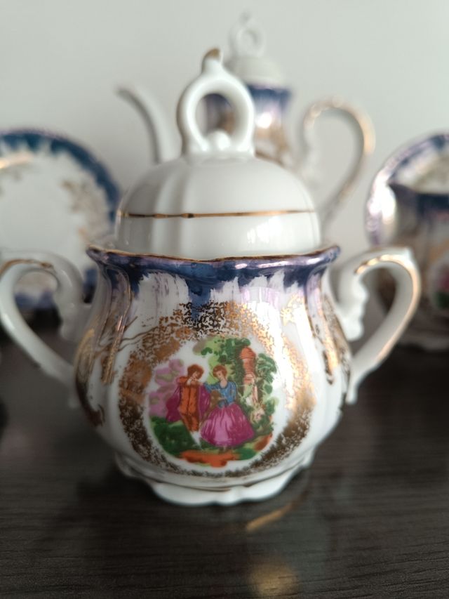 Juego café porcelana japonesa 1980