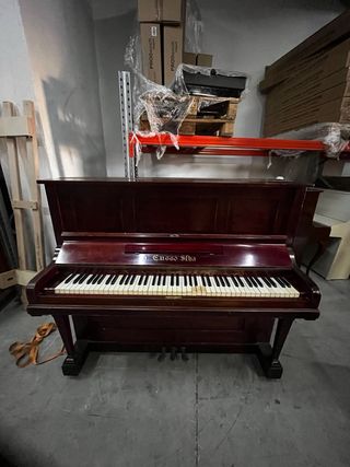Piano Vertical Cussó SFHA color Caoba