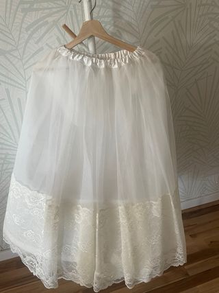 Cancán Talla S Niña Comunión