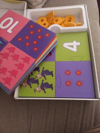 Teletubbies Los Números Puzzle Infantil