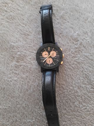 Reloj Bulgari BB 38 CL CH Negro/Dorado