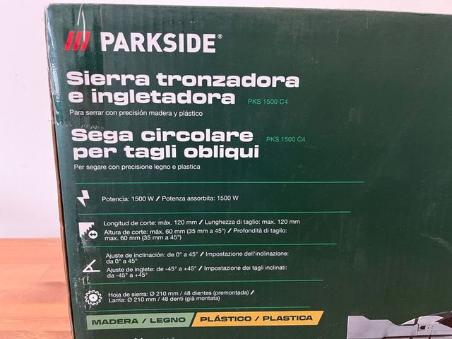 Parkside para esquadria e serra de esquadria