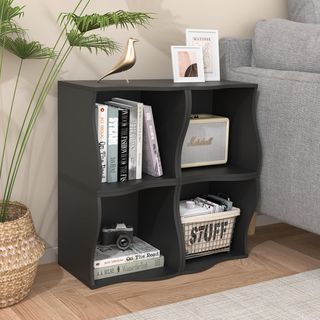 Estantería Modular Negra Sarben