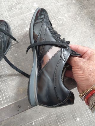 Scarpe Hogan Donna Nero Tg 36.5