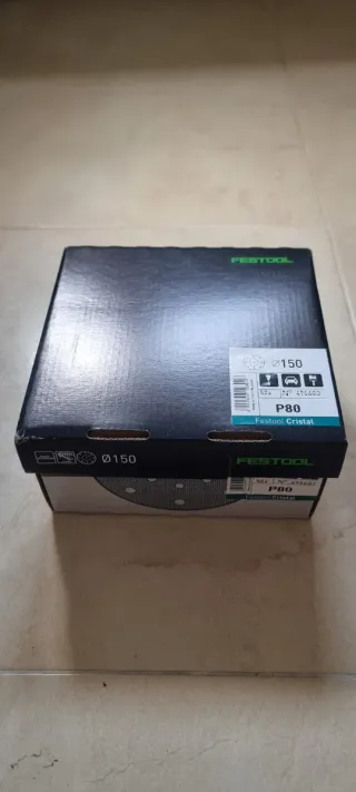 Lijas Festool Ø150mm P80, P180, P320