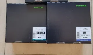 Lijas Festool Ø150mm P80, P180