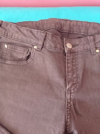 Pantalón Zara Marrón Talla 36