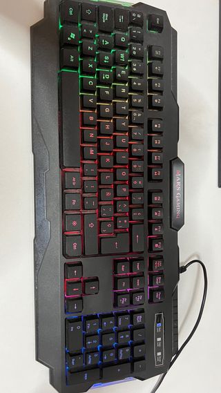 Teclado Gaming Mars Gaming Versión Española
