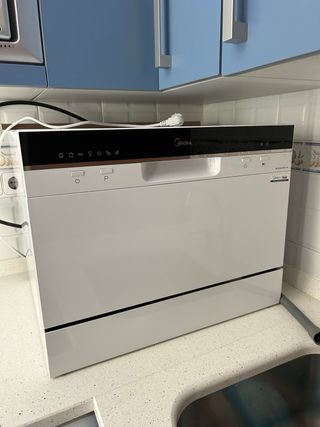 Lavavajillas Midea Blanco Portátil 6 Servicios