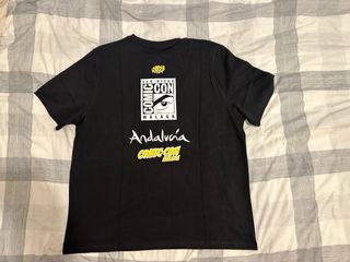 Camiseta Comic-Con San Diego Málaga Negra