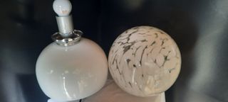 Lampada da tavolo in vetro