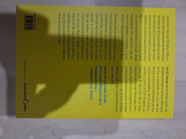 Microeconomía intermedia, 8ª ed.