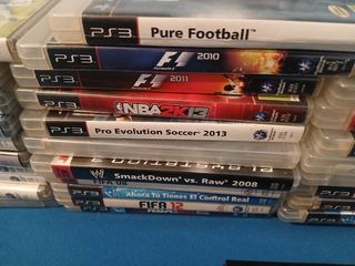 Consola PS3 Sony + Mando y Juegos