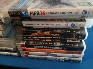 Consola PS3 Sony + Mando y Juegos