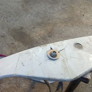 Carenado YZF 750 R Yamaha para reparar