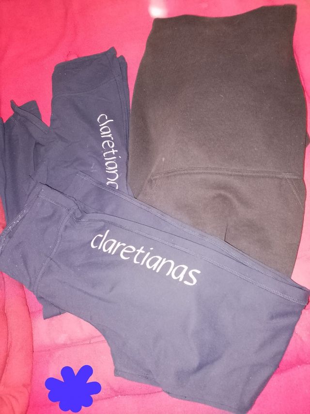 Leggings y sudadera Claretianas Talla 16-18