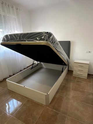 Canape + Colchon Viscolastico 5 COLORES