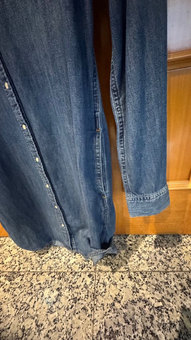 Vestido camisero Levi's azul talla xs