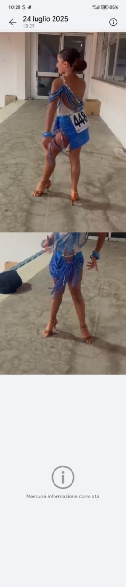 Abito da ballo latino