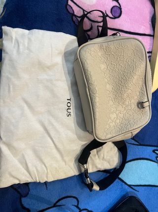 Riñonera Tous Piel Beige