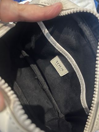 Riñonera Tous Piel Beige