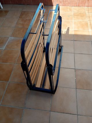 Somier y cama plegable pikolin 90x190