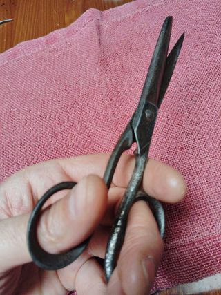 Tijeras antiguas de metal