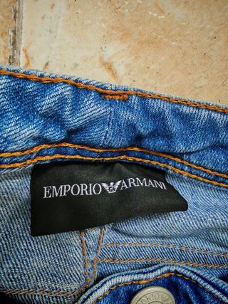 Vaqueros Emporio Armani Azules