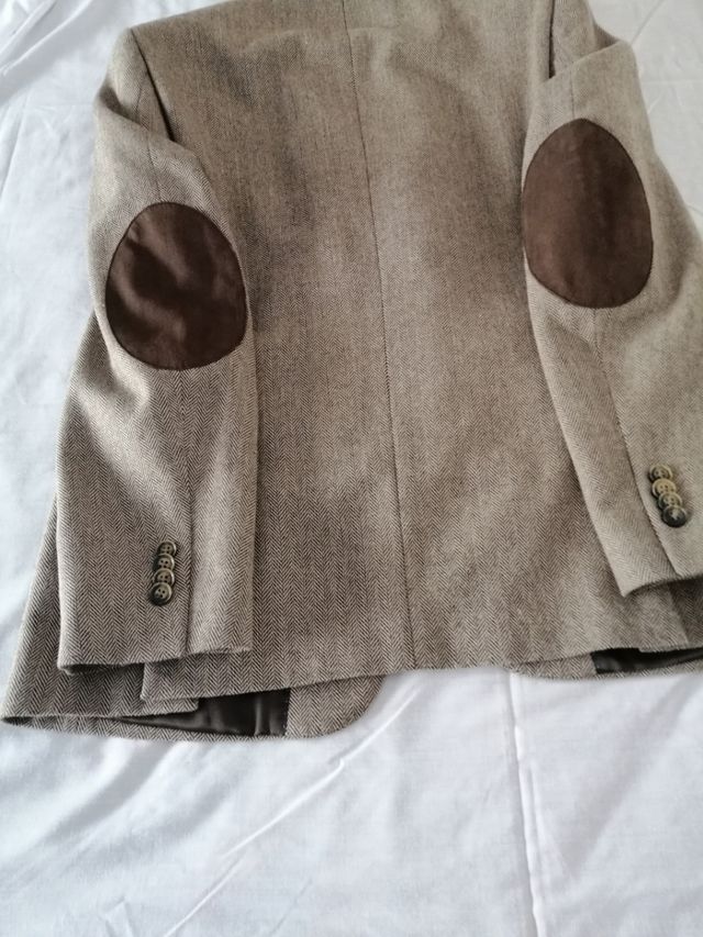 Chaqueta/Americana Marrón Espiga