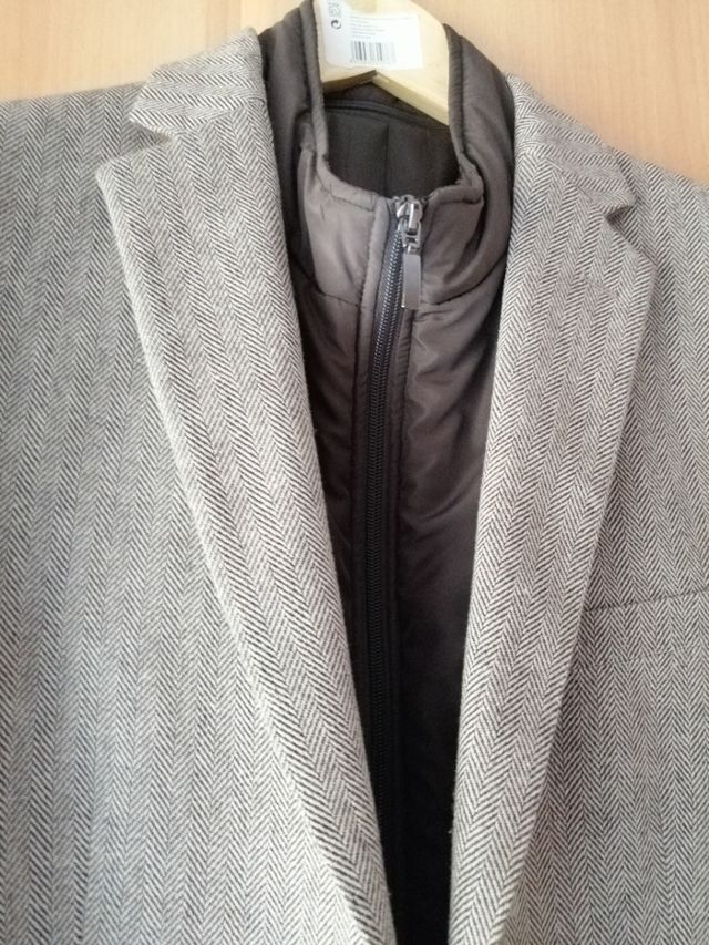 Chaqueta/Americana Marrón Espiga