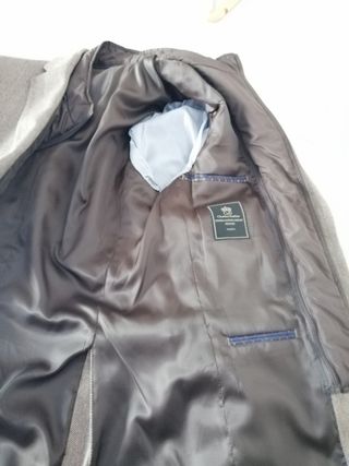 Chaqueta/Americana Marrón Espiga