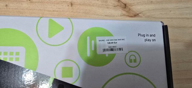 Micrófono Shure MV6 USB NUEVO PRECINTADO