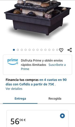 Fuente de Mesa Decorativa