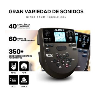 Batería Electrónica Alesis Nitro Mesh Kit