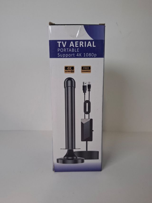 Antena TV Portátil Soporte 4K 1080p