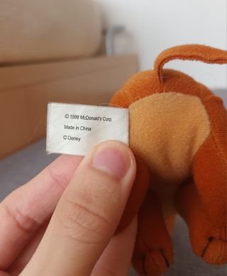 Peluche El Rey León