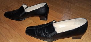 Zapatos de piel Giorgione Giotto negros.