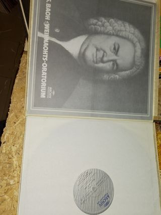 Albums (4) Vinilos J.S. Bach (sin usar)