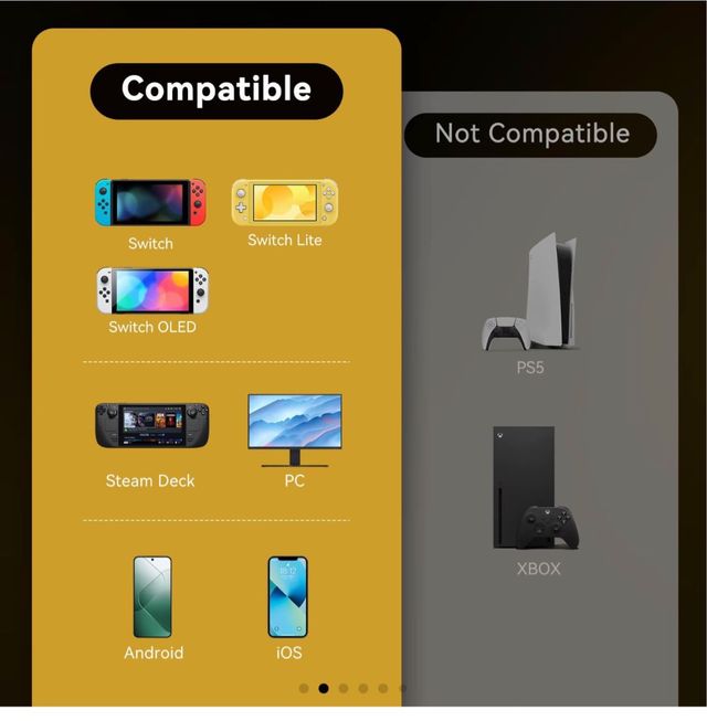 FIEHDUW NO DRIFT ManbaOne Controlador de juegos de