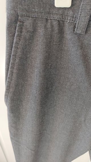 Pantalón de vestir gris hombre