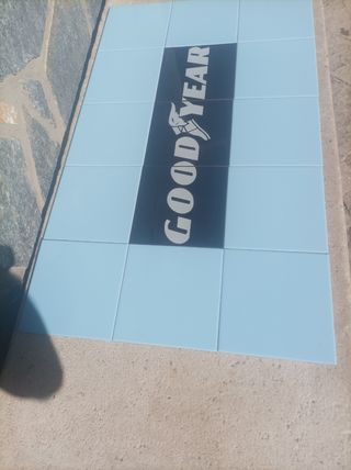Conjunto Azulejos Goodyear para Enmarcar