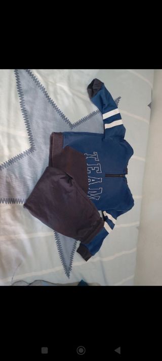Chándal niño azul 