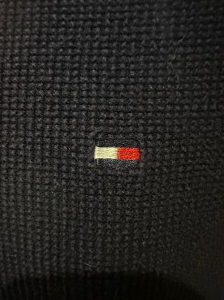 Jersey Tommy Hilfiger Azul Marino Bordado